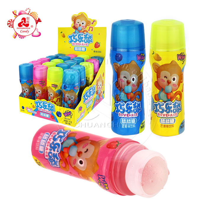 50ML Fruit flavor liquid candy roll licking ball candy CH-N698