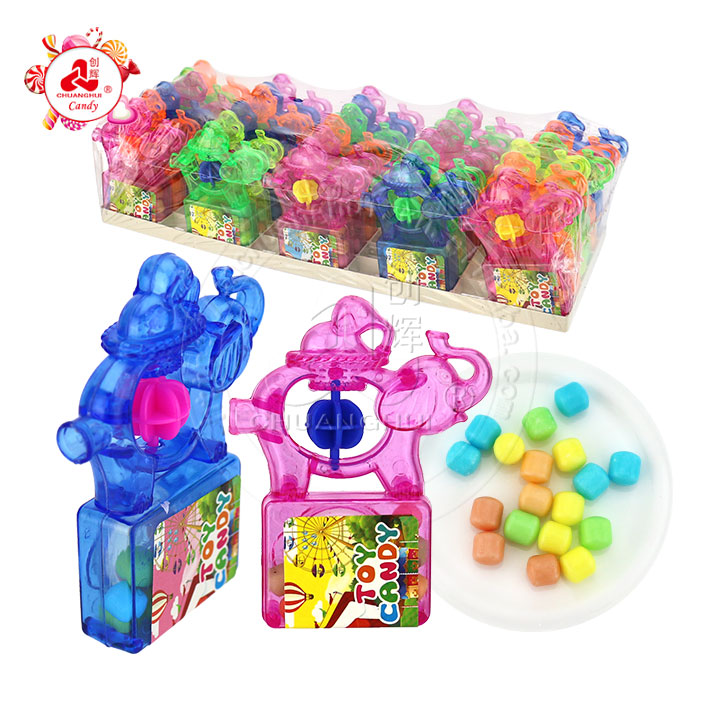 Elephant shaped whistle candy toy CH-T1305