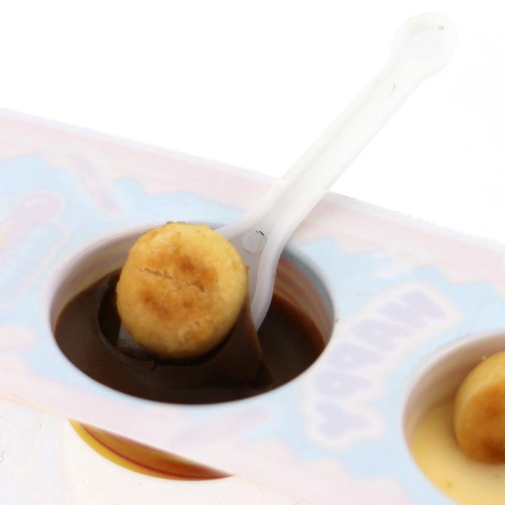 4-in-1 Gold Coin shaped choco biscuits black and white chocolate cookies ball CH-BC129