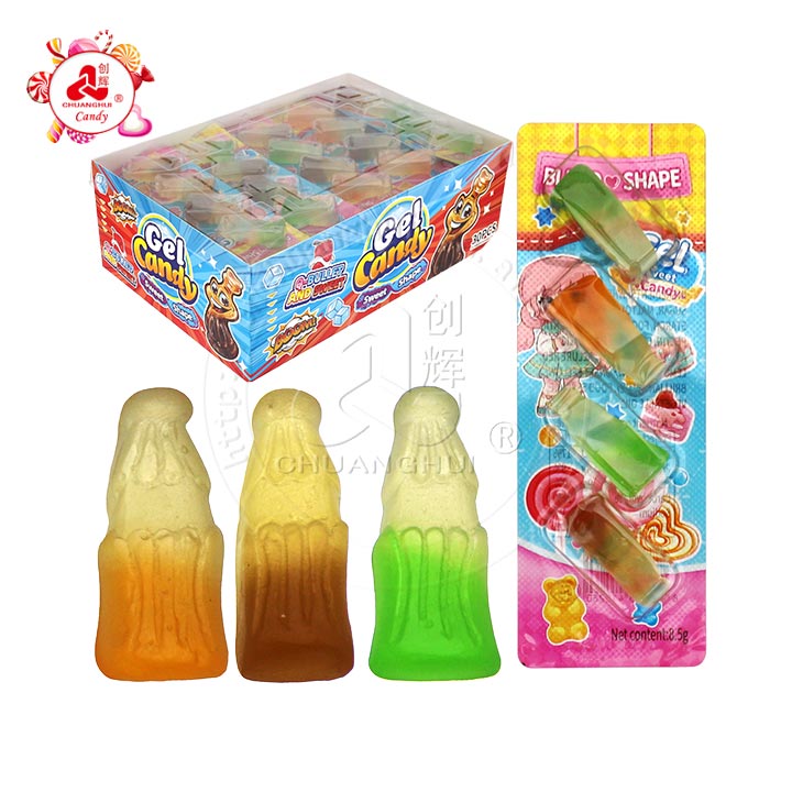 3D Cola soda bottle shaped soft gummy candy CH-J594