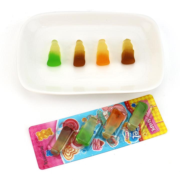 3D Cola soda bottle shaped soft gummy candy CH-J594