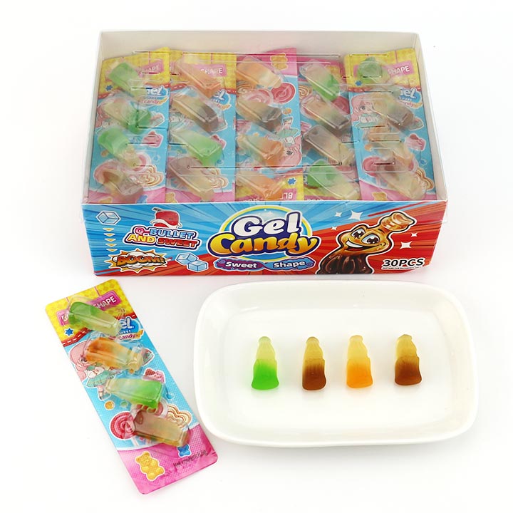 3D Cola soda bottle shaped soft gummy candy CH-J594