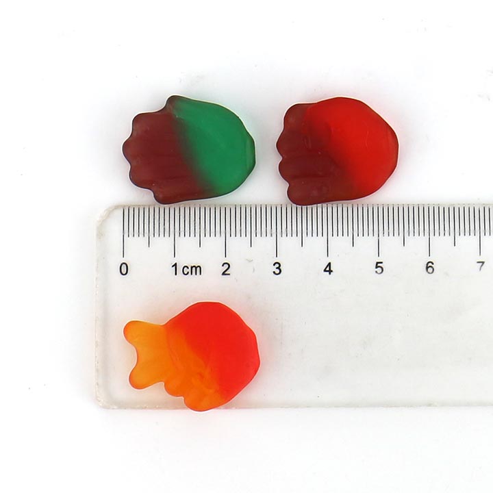 Guessing Game rock paper scissors finger shape soft gummy candy CH-J595