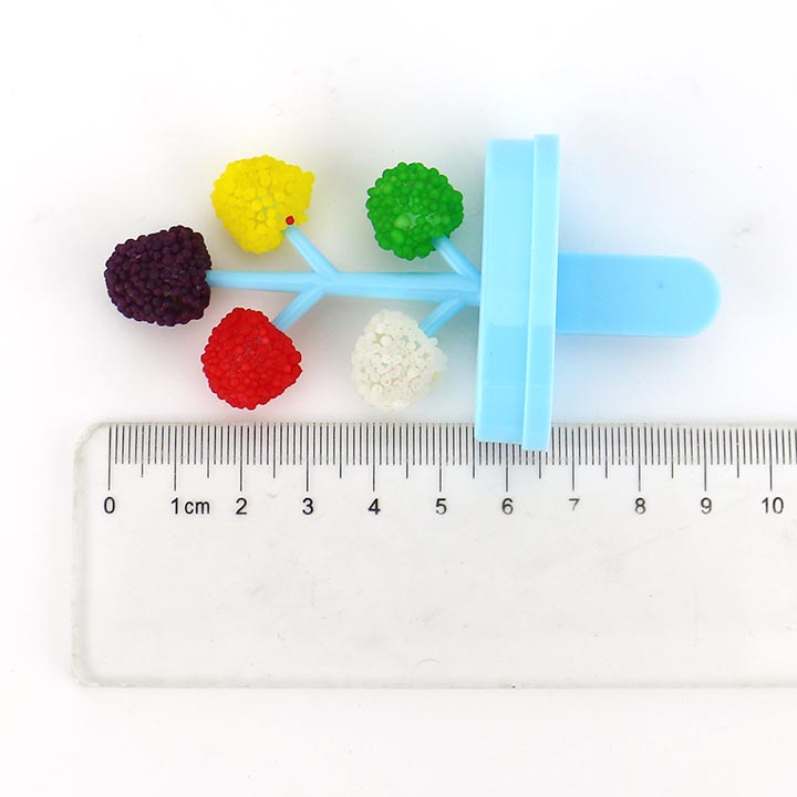 5-in-1 Gummy Tree ice cream shaped chewy soft lollipop candy CH-J600
