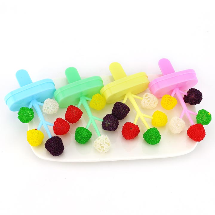 5-in-1 Gummy Tree ice cream shaped chewy soft lollipop candy CH-J600