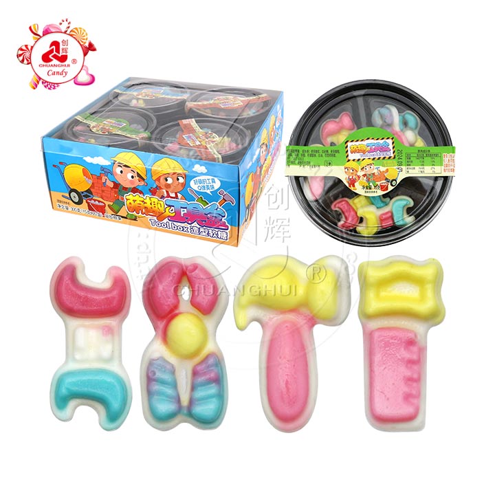 Mini house tool box chewy gummy candy CH-J602