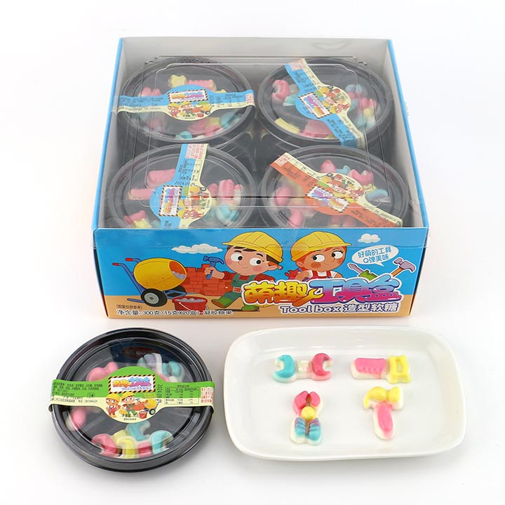 Mini house tool box chewy gummy candy CH-J602