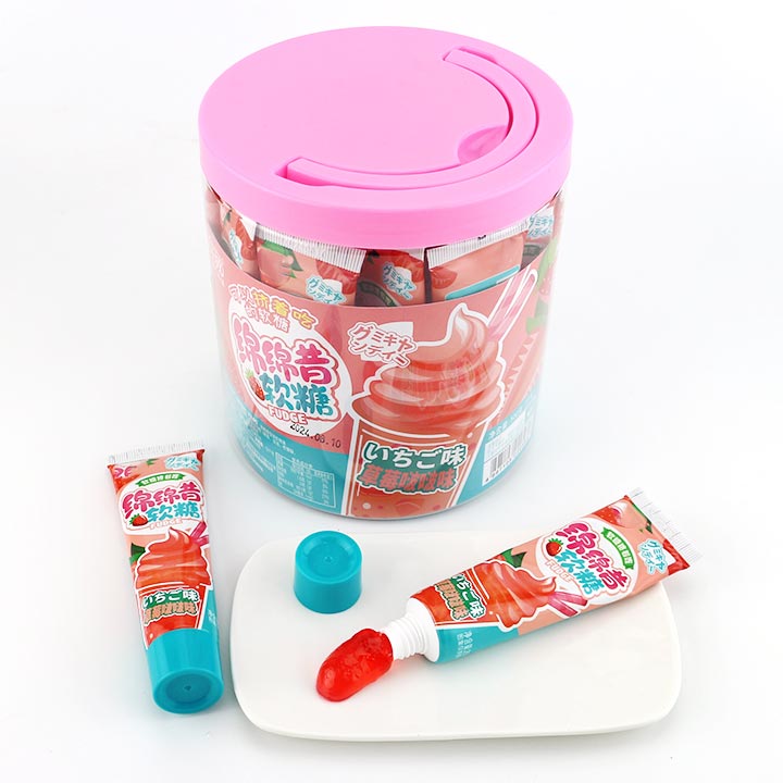 2024 New Toothpaste shape squeezing jelly gel jam candy CH-J603