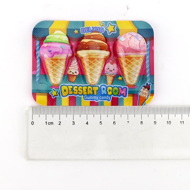 Dessert room ice cream shaped chocolate cream with biscuit ball CH-BC131