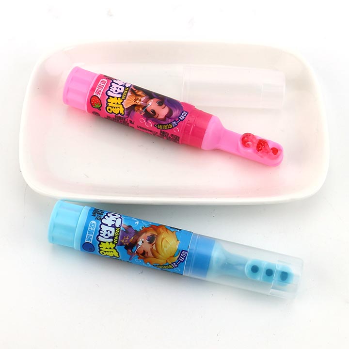 Cartoon Toothbrush squeezes jelly jam liquid candy CH-N704