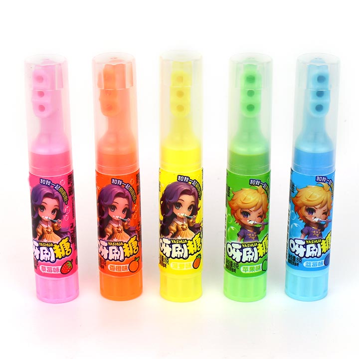 Cartoon Toothbrush squeezes jelly jam liquid candy CH-N704