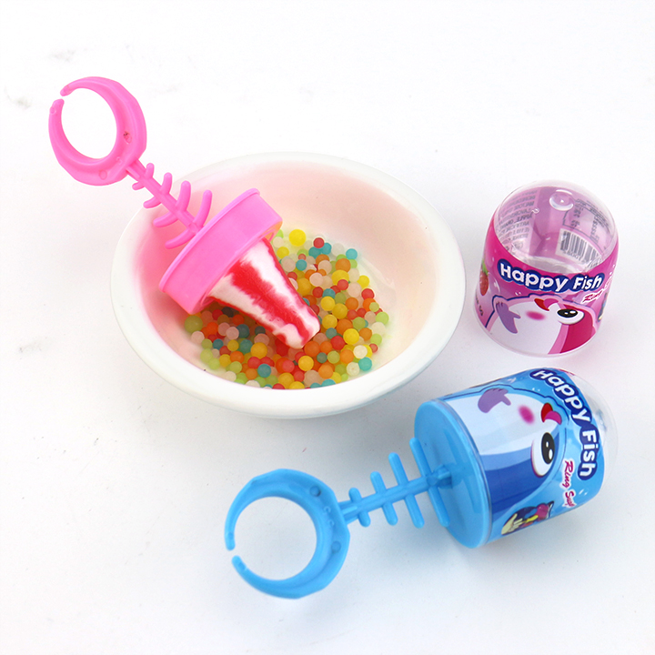Happy Fish bone shaped nipple lollipop with mini candy CH-T1253-1