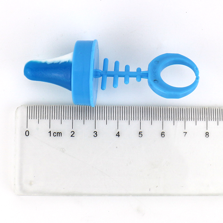 Happy Fish bone shaped nipple lollipop with mini candy CH-T1253-1