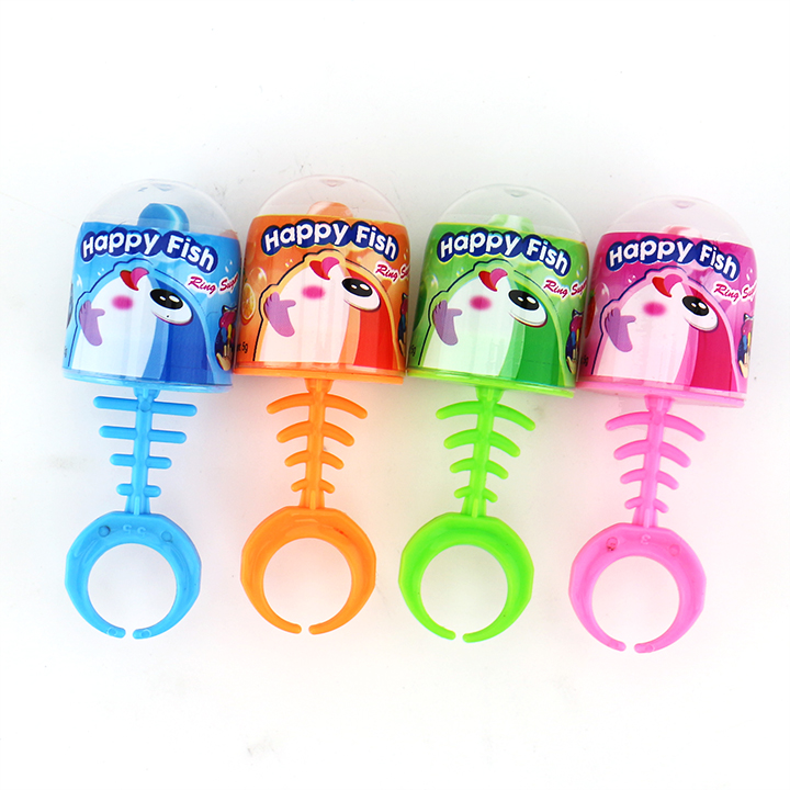 Happy Fish bone shaped nipple lollipop with mini candy CH-T1253-1