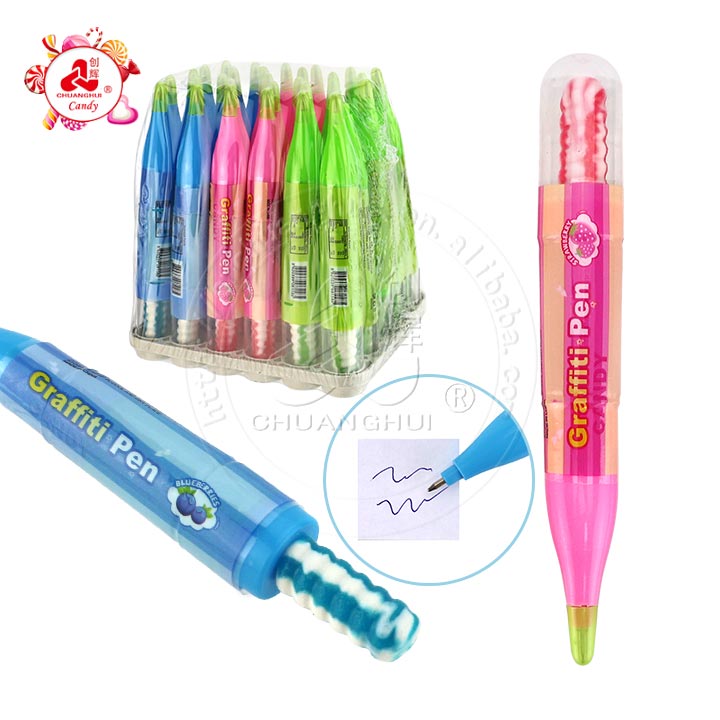 Graffiti pen lollipop toy candy CH-T1314
