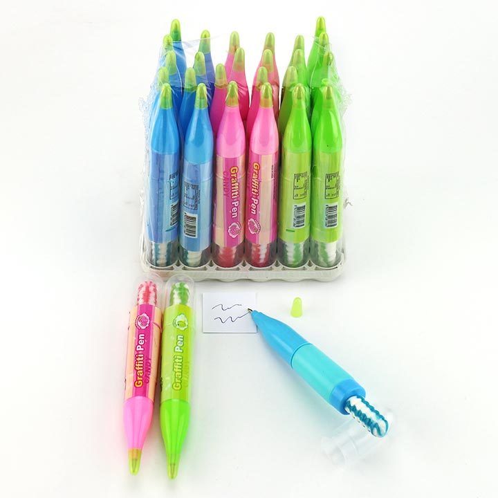 Graffiti pen lollipop toy candy CH-T1314