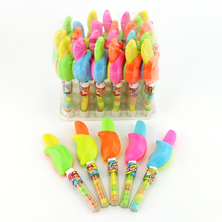 Prank Prop telescopic spring toy banana knife toy candy CH-T1317