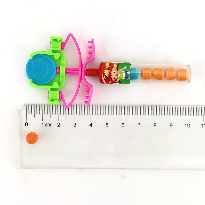 Finger catapult shooting flying saucer toy candy CH-T1320