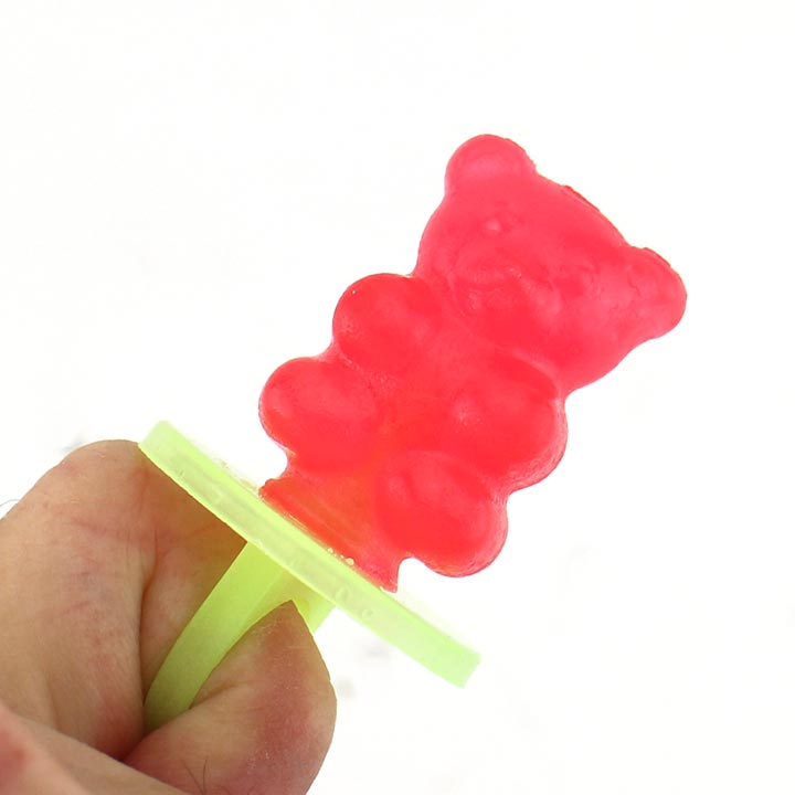 Glowing bear ring pop toy lollipop candy CH-T1326