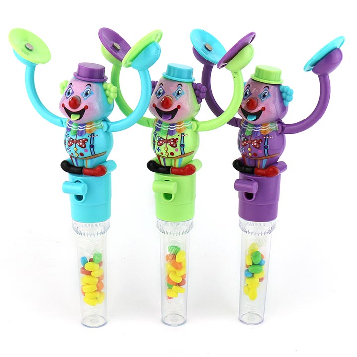 Cartoon Clown claping cymbals hand clap candy toy CH-TB229