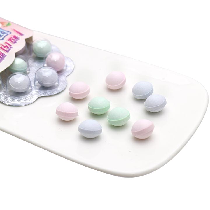 Sugar free mint pressed fruit flavored mint pressed tablet candy balls CH-Z274
