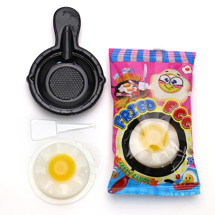 25g Jelly candy fried egg shape jelly pudding CH-K299