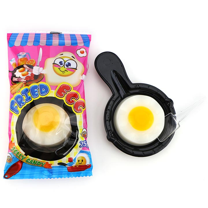 25g Jelly candy fried egg shape jelly pudding CH-K299