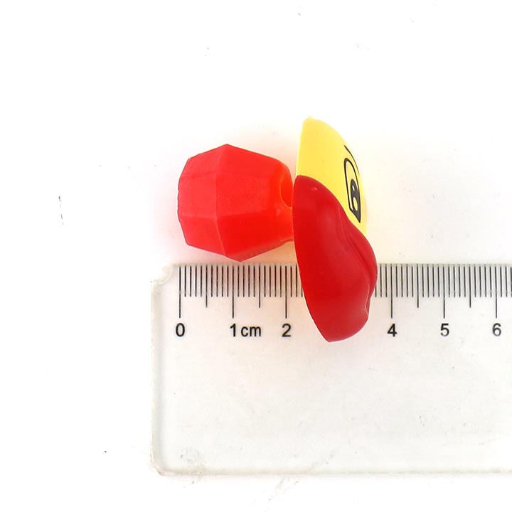 Cartoon Lucky yellow duck shaped diamond hard lollipop candy pop CH-T1327