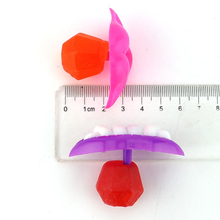 Halloween Buckteeth mouth diamond hard lollipop candy pop CH-T1328