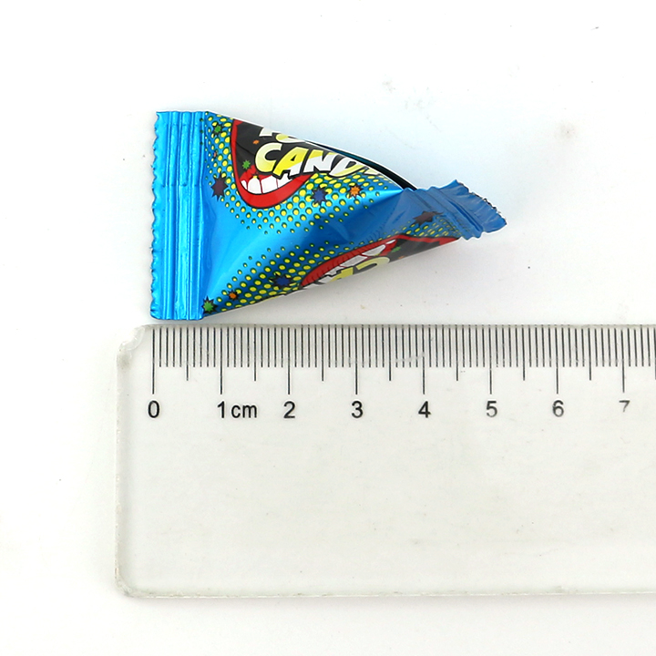 Triangle bag 1g mixed fruit flavor magic rock popping candy CH-B387