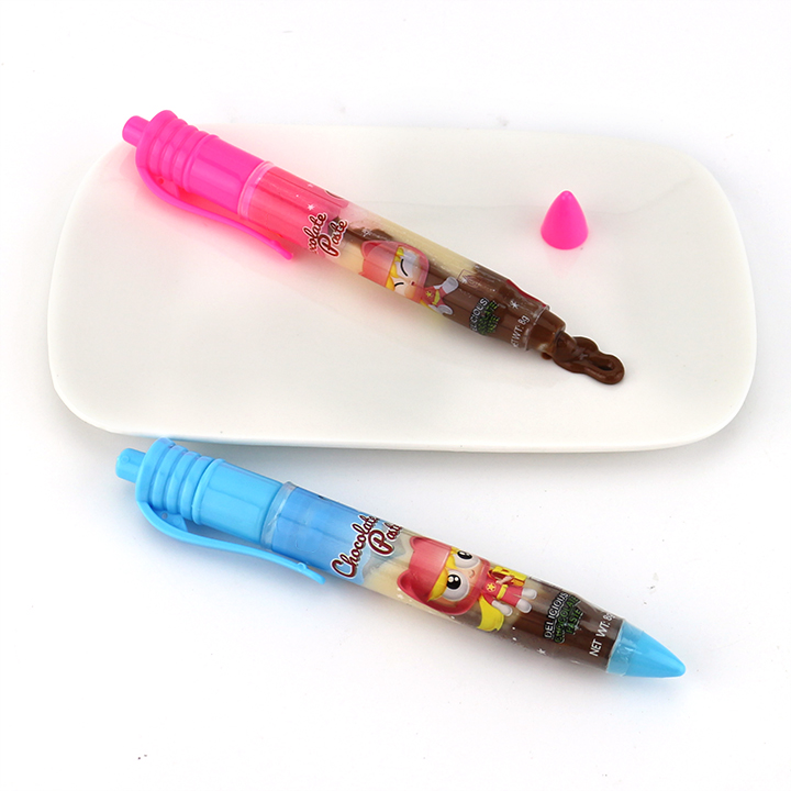 Choco Pen shaped squeeze chocolate jam liquid candy CH-BC135