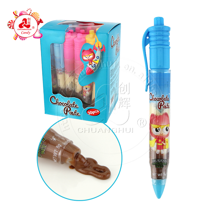 Choco Pen shaped squeeze chocolate jam liquid candy CH-BC135