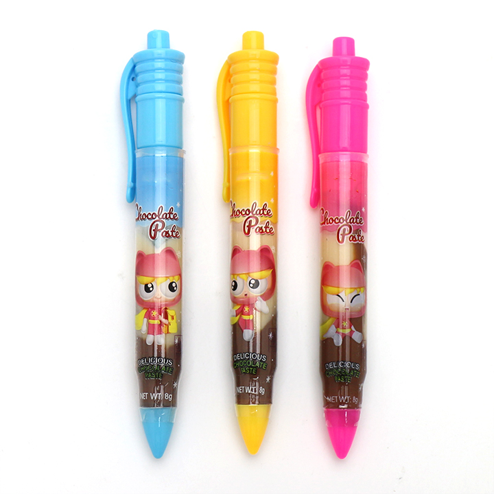 Choco Pen shaped squeeze chocolate jam liquid candy CH-BC135