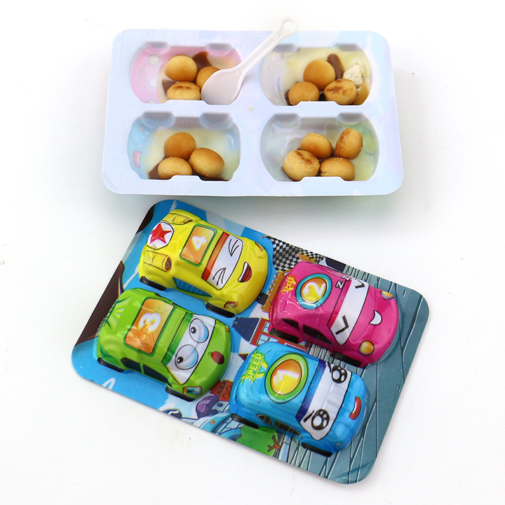 4 in1 mini car race shaped choco biscuit chocolate cookies CH-BC138