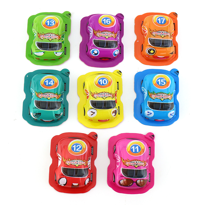 3D racing car shaped chocolate biscuit ball CH-BC139