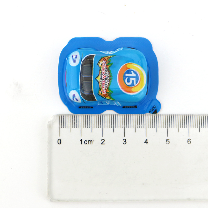 3D racing car shaped chocolate biscuit ball CH-BC139