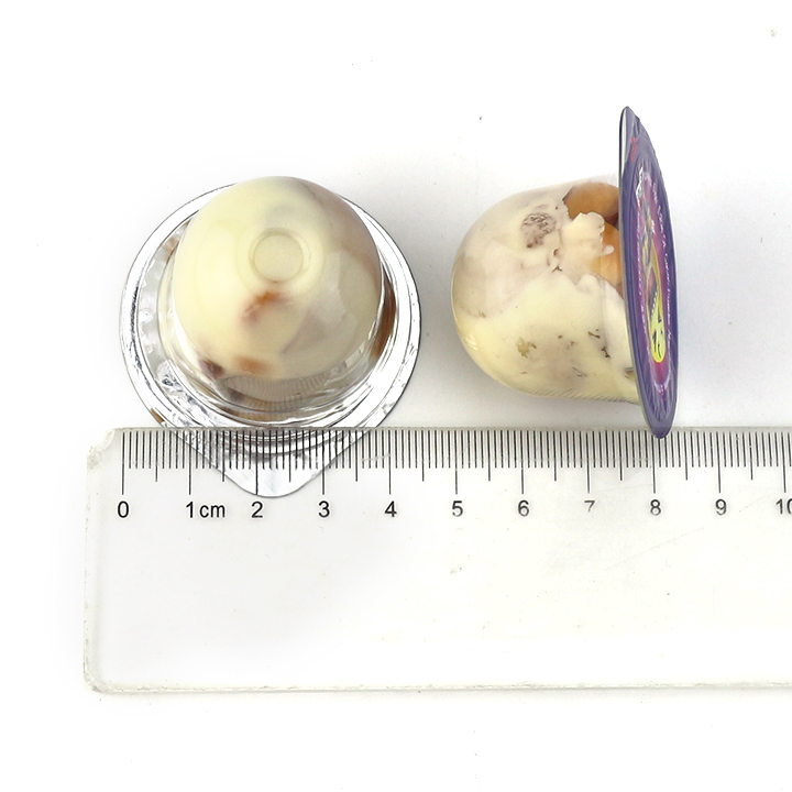 Bagged mini star cup chocolate with biscuit balls CH-BC140