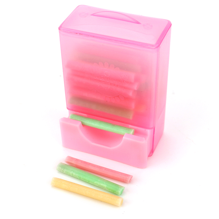 Mini vending machine candy dispenser toy and CC stick straw powder candy CH-C126