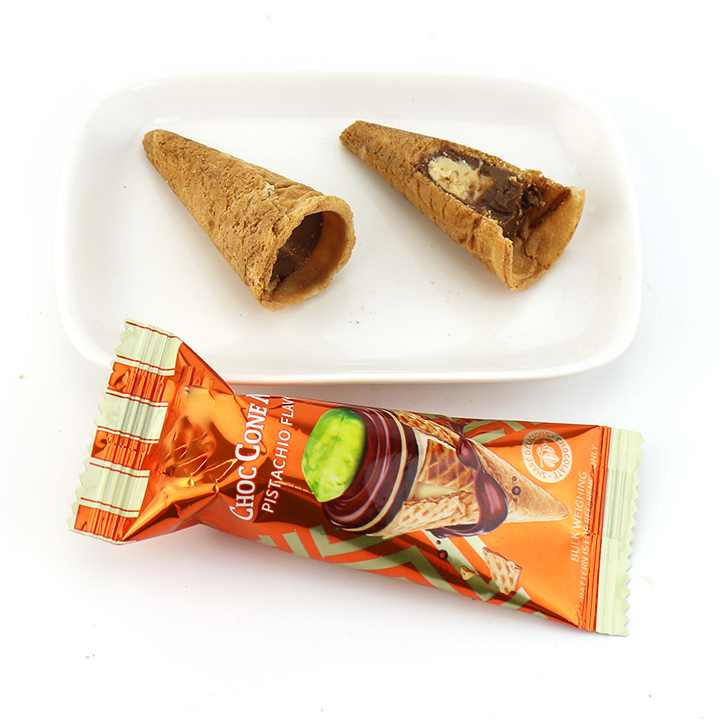 CHOC CONE NUTS Crispy ice cream nut chocolate crispy cone CH-D129