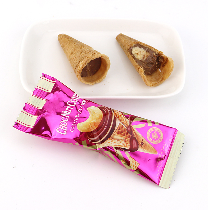 CHOC CONE NUTS Crispy ice cream nut chocolate crispy cone CH-D129