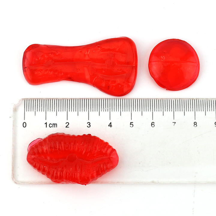 Halloween Joker candy eyeball, lips, tongue shaped Clown gummy candy CH-J610
