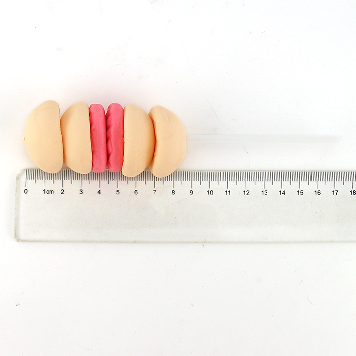 Double layers burger gummy pop hamburger shaped marshmallow lollipop CH-M189