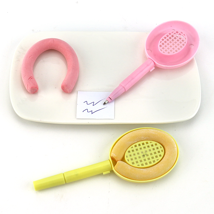 Mini badminton pat toy pen and marshmallow sticks CH-M190