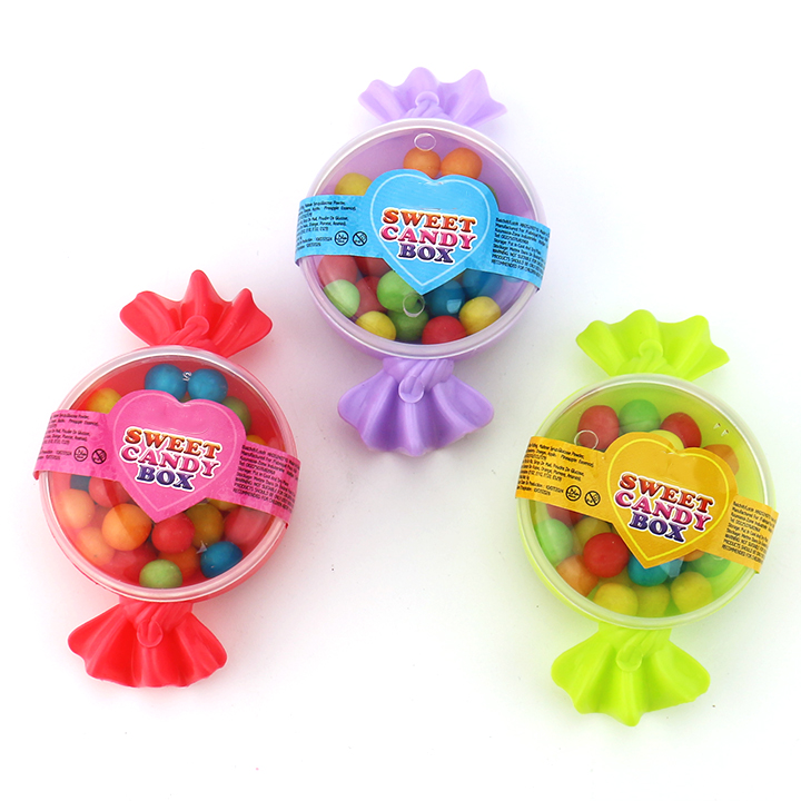Colorful inflation candy beans with Sweet candy box N709