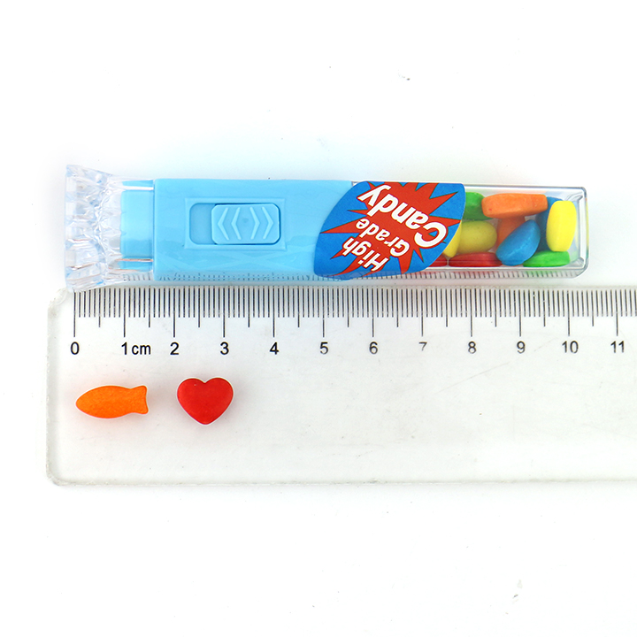 Mini square LED light torch flashlight toy candy T1331