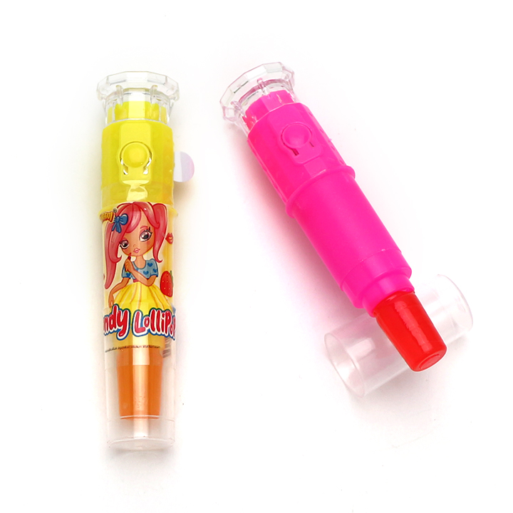 Mini LED Lighting flashlight torch toy and finger toy candy lollipop CH-T1342