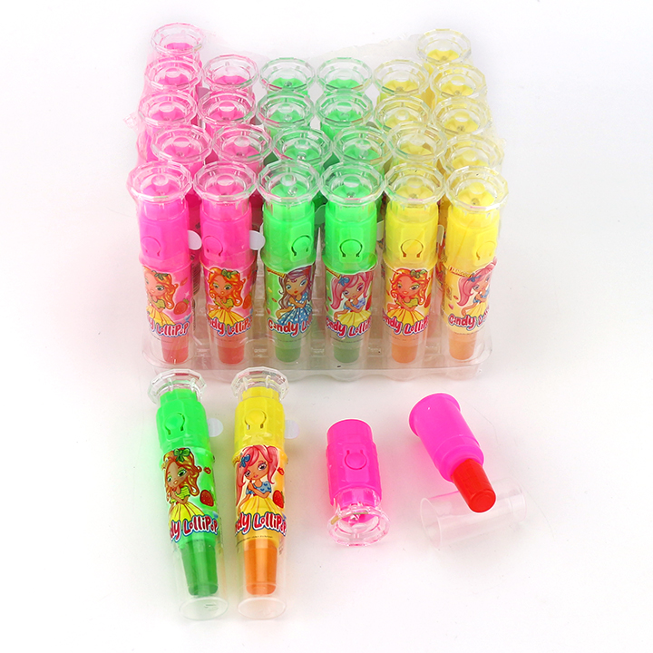 Mini LED Lighting flashlight torch toy and finger toy candy lollipop CH-T1342