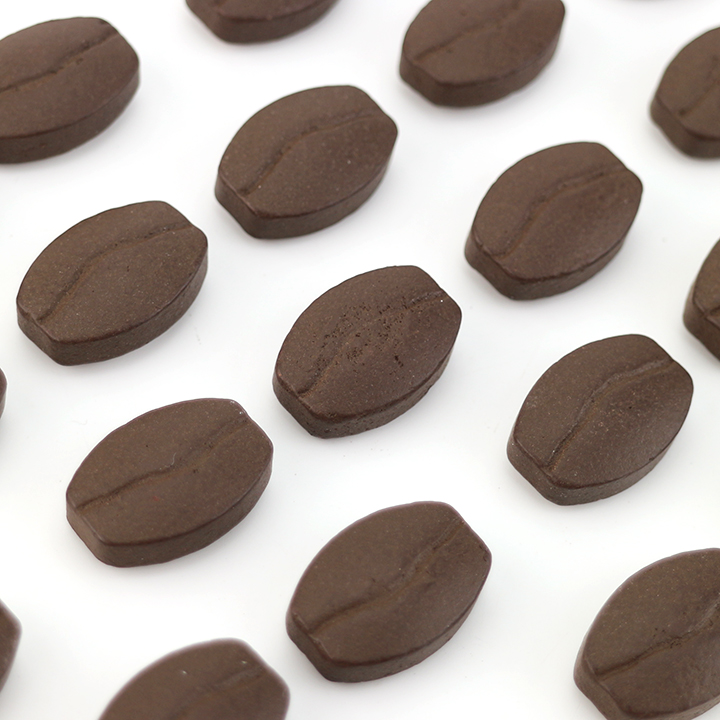 High quality mellow Coffee Bean shaped coffee pressed tablet candy in Jar CH-Z279