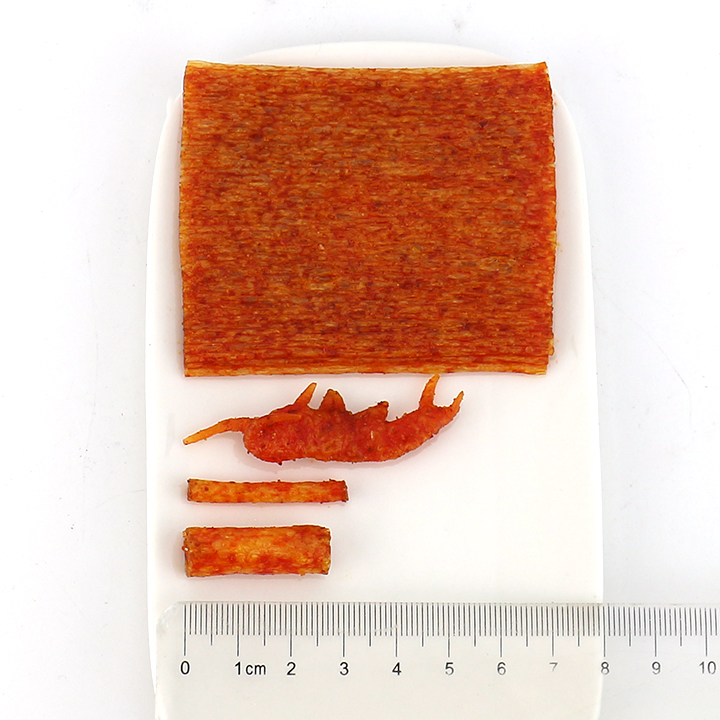 4 in 1 Short rope, short noodles, thin slices, shrimp shaped flour Spicy Latiao strip gluten snacks CH-D134
