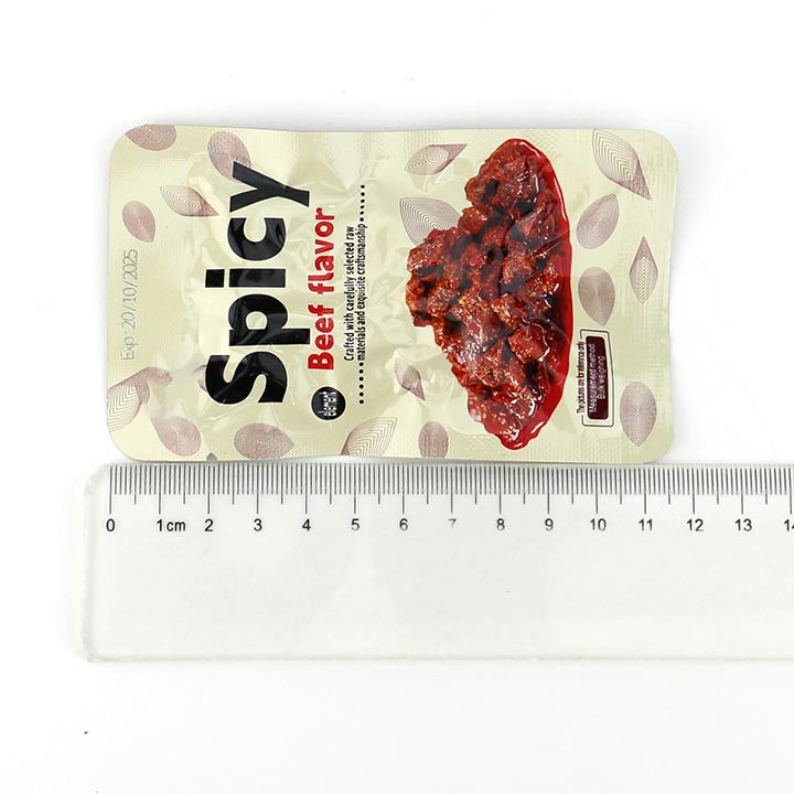 Chinese snacks Spicy Beef flavor chewy flour Soybean snacks CH-D137